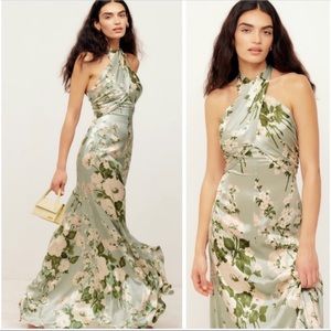 Reformation Veria Silk Dress